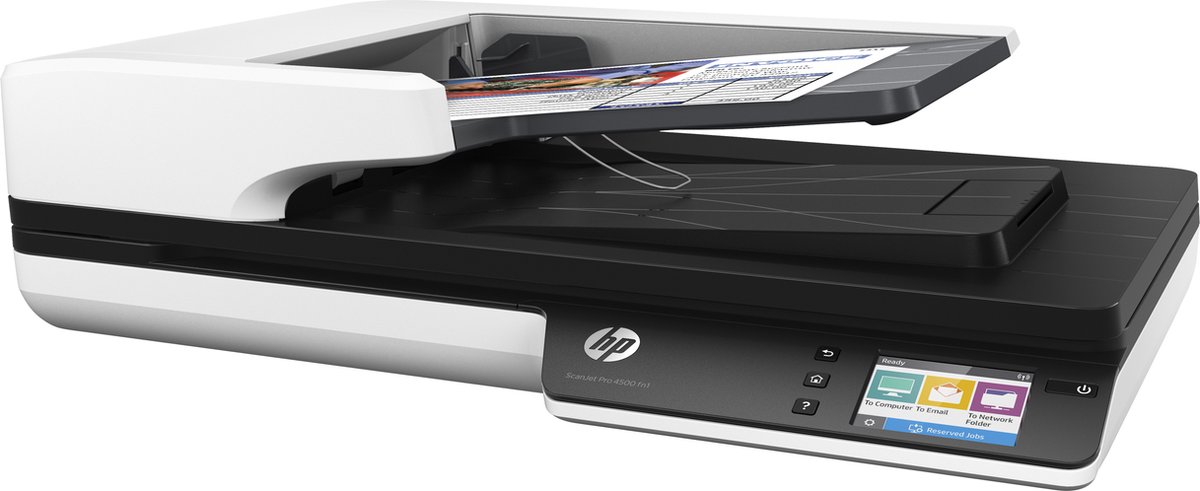 HP Scanjet Pro 4500 fn1 - snelle netwerkscanner met ADF thumbnail 3