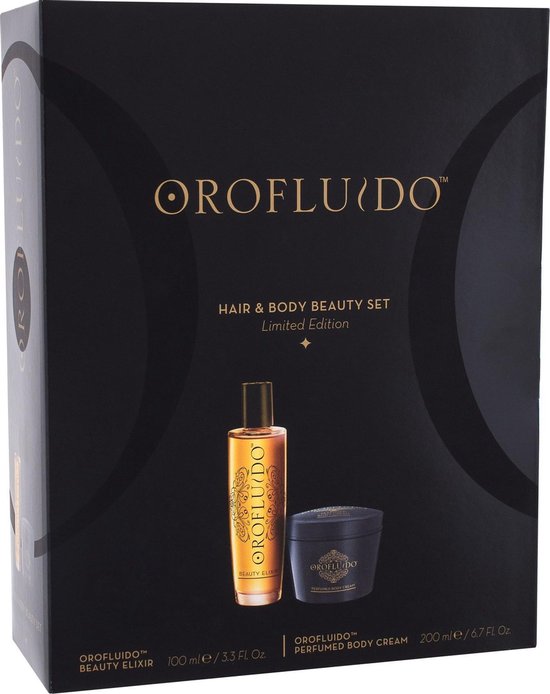 Orofluido – Beauty Elixer 100ml & Body Cream 200ml – Giftset