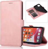 Voor iPhone 11 Pro Retro Magnetische Sluiting Horizontale Leren Flip Case met Houder & Kaartsleuven & Fotolijst & Portemonnee (Rose Goud)