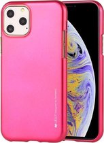 GOOSPERY i-JELLY TPU schokbestendig en krasvast hoesje voor iPhone 11 Pro Max (Rose Red)