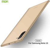 MOFI Frosted PC ultradunne harde hoes voor Galaxy Note10 (goud)