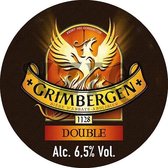 Retro Muur Decoratie uit Metaal Belgische Bieren 6 Grimbergen