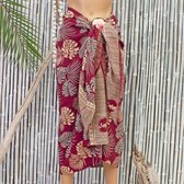 Balyy Pareo met Gesp Passion on the Beach / PAREO - SARONG - OMSLAGDOEK -  115x175 cm - RAYON