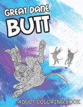 Great Dane Butt Coloring Book