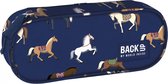BackUP Etui Paardjes - 22 x 9 x 6 cm - Polyester