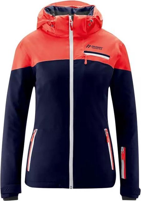 evenaar val bak Maier Sports Coral Flash dames ski jas marine | bol.com