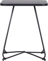 Lisomme Meike bistro tafel zwart - 58 x 58 cm