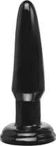 Pipedream Basix Rubber Works Buttplug/anaaldildo Beginners Butt Plug zwart - 4,25 inch