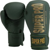 Super Pro Combat Gear Champ SE (kick)bokshandschoenen Groen/Goud 8oz