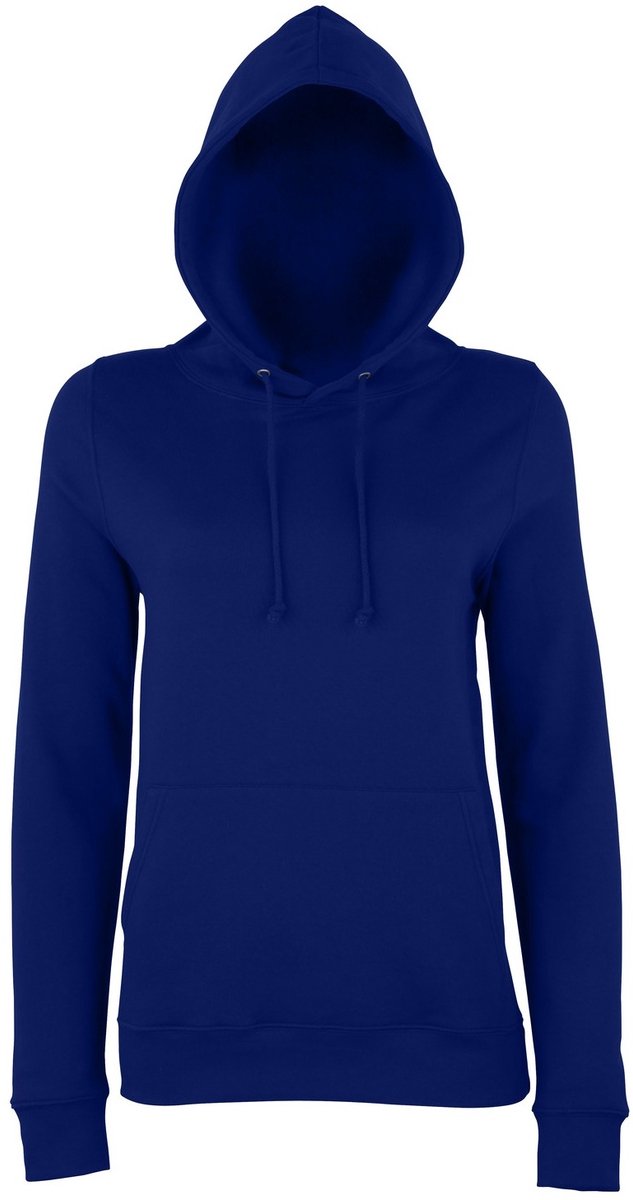 Awdis Gewoon Hoods Vrouwen/dames Girlie College Pullover Hoodie (Nieuwe Franse marine)