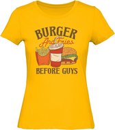 Burger & Fries - T-Shirt Dames - Katoen
