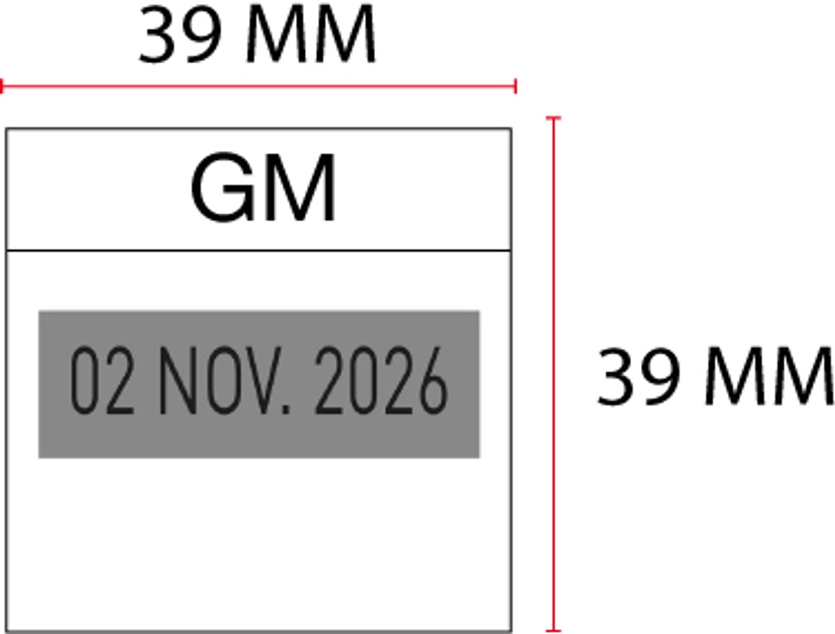 Stempelplaatje Trodat Printy 4724
