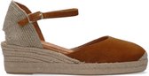 Unisa Cisca Espadrilles - Dames - Cognac - Maat 42