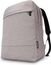 Pofoko Backpack Katoen Rugtas Geschikt voor Laptop 15 inch  - Grijs