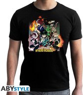 MY HERO ACADEMIA - Tshirt Group man MC black - Small