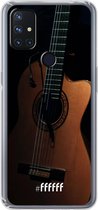 6F hoesje - geschikt voor OnePlus Nord N10 5G -  Transparant TPU Case - Guitar #ffffff
