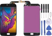 LCD-scherm en Digitizer volledige montage voor Motorola Moto G5S (zwart)