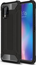 Xiaomi Mi 10 Lite Hoesje - Mobigear - Outdoor Serie - Hard Kunststof Backcover - Zwart - Hoesje Geschikt Voor Xiaomi Mi 10 Lite