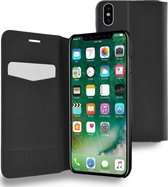 MH by Azuri booklet ultra thin with stand funciton - zwart - voor iPhone X/Xs