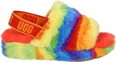 UGG FLUFF YEAH SLIDE CALI COLLAGE - Volwassenen Dames pantoffels - Kleur: Diversen - Maat: 38