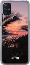 6F hoesje - geschikt voor OnePlus Nord N10 5G -  Transparant TPU Case - Pretty Sunset #ffffff