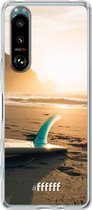 6F hoesje - geschikt voor Sony Xperia 5 III -  Transparant TPU Case - Sunset Surf #ffffff