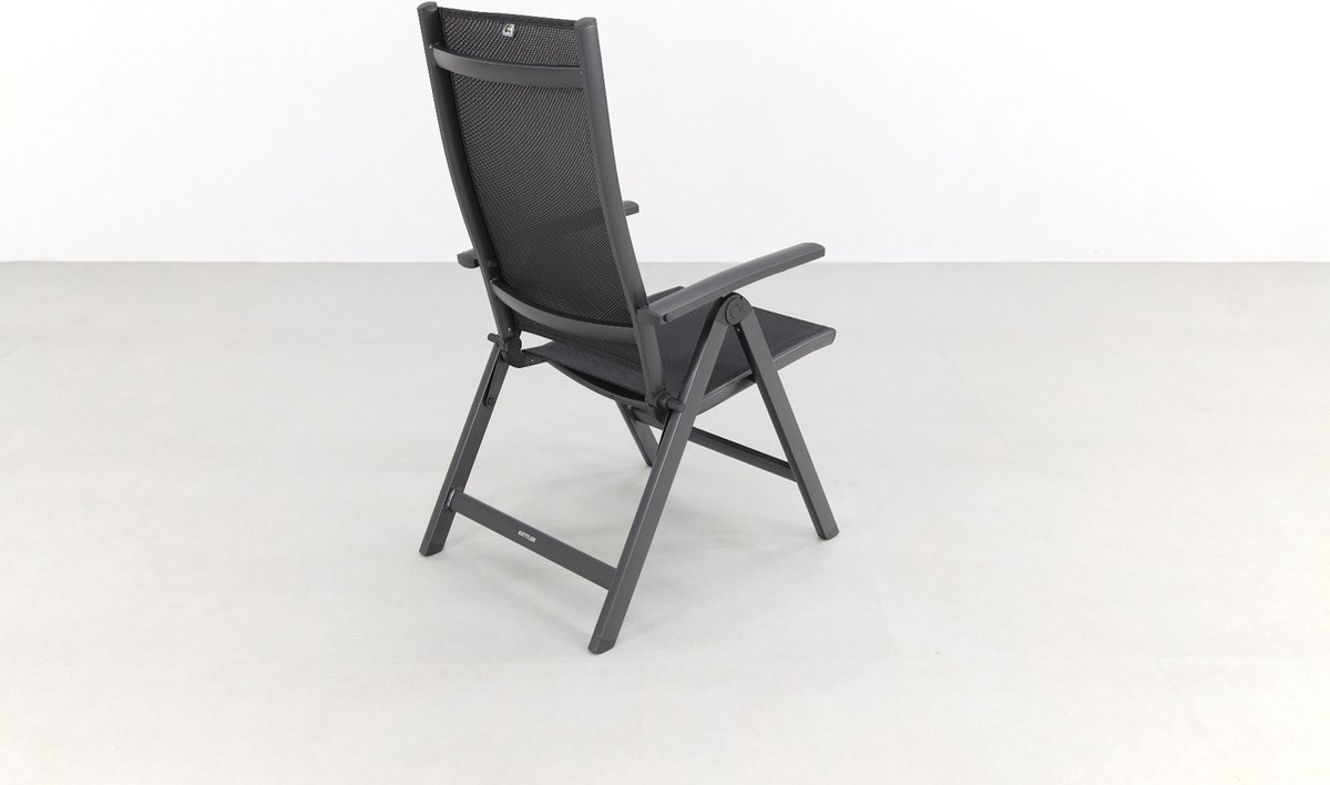 Kettler Easy chaise de jardin réglable - Anthracite