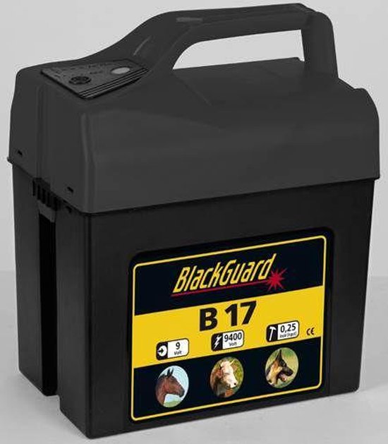 BlackGuard Schrikdraadapparaat B17 9 V | bol.com
