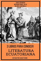 3 Libros Para Conocer 29 - 3 Libros Para Conocer Literatura Ecuatoriana