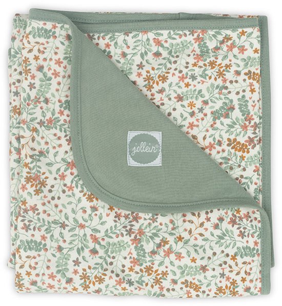 Jollein Deken Jersey Wieg 75x100cm - Bloom