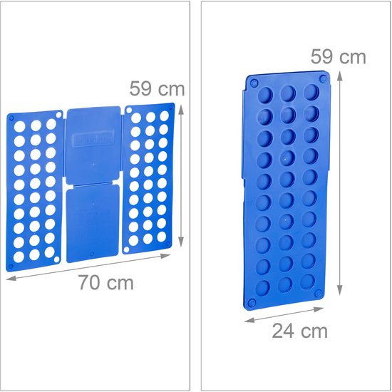 BoxLegend Vouwplank voor kleding, overhemden, wassen, volwassenen, vouwhulp voor kleding, T-shirt, vouwplank, wasvouwplank, verstelbaar, overhemdenvoucher