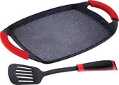 KOEKEPAN SET nylon sleuven GRILL + Rasera