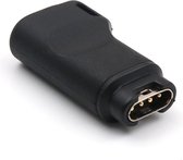 Case2go - OTG Adapter geschikt voor Garmin - Type-C naar Garmin Smartwatch connector - USB Adapter - Oplader - Zwart