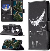 Voor Nokia X10/X20 Gekleurd Tekenpatroon Horizontale Flip Lederen Case met Houder & Kaartsleuven & Portemonnee (Smirk)