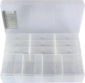 Weston Boxes, A4 Storage Box, Clear 14 dozen multipak