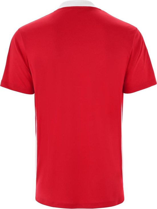 adidas Tiro Sport Shirt - Taille M - Femme - Rouge - Wit