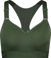 Hunkemöller Dames - Sport collectie - HKMX Sport bh The All Star Level 2  - Groen - maat F75