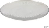 Schaal - Ø36.5cm - Gehamerd - RVS - Fruitschaal / Saladeschaal