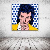 Pop Art Mink Deville Poster - 90 x 90 cm Fotopapier Mat 180 gr - Popart Wanddecoratie