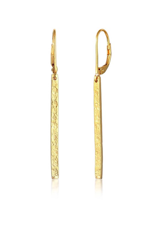 Pendentifs Boucles d'oreilles de femmes Elli femmes Bars Geo Antique Look Vintage Argent 925
