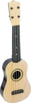 Eddy Toys Guitare pour enfants - Instrument jouet - 4 cordes - 57 x 18 x 5 cm