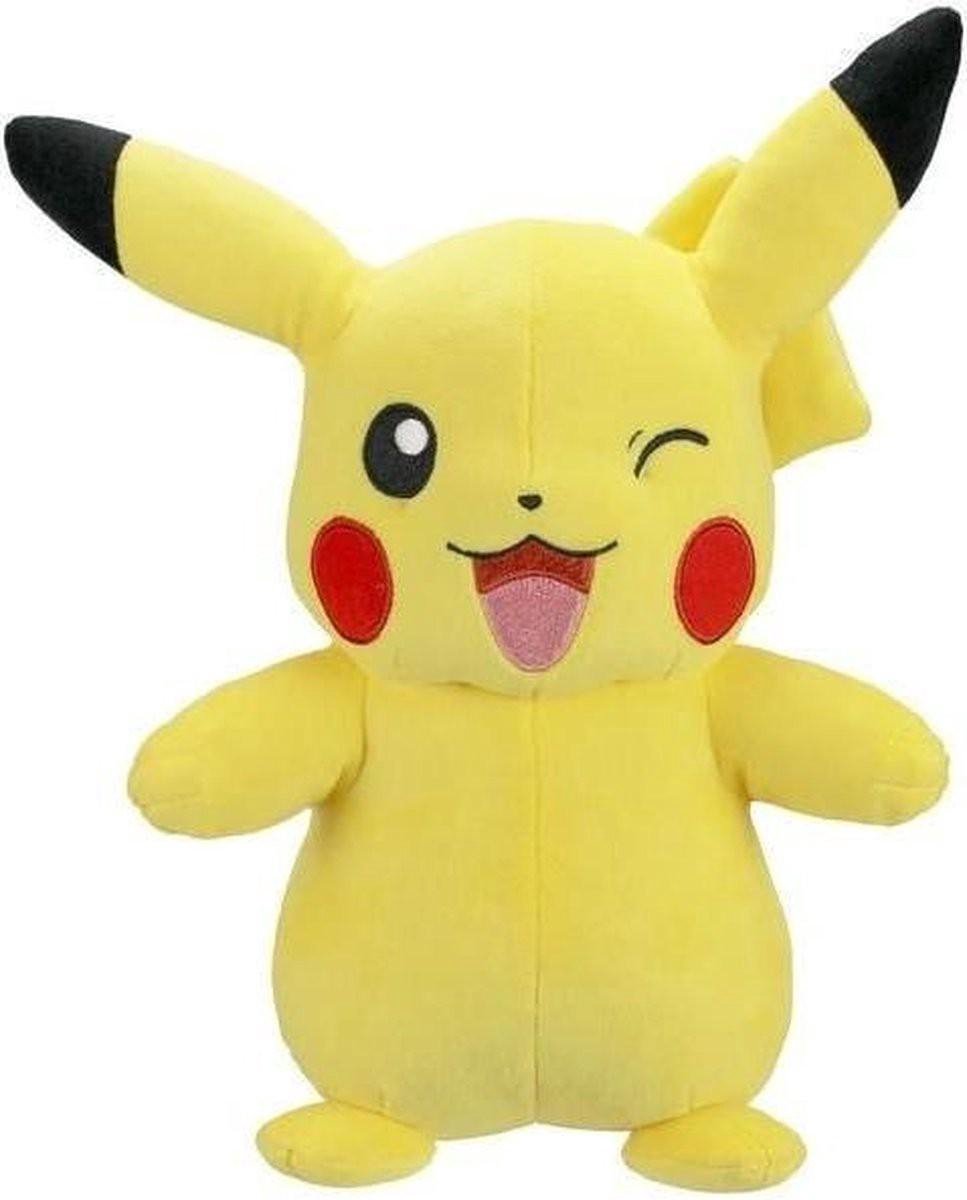 Squishmallows Pokemon Peluche 35 Cm: Pikachu REI TOYS - SQ020700