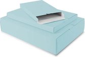 Verzenddoosjes 240x350x29mm Lichtblauw - 50 st