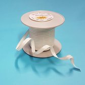 Eco Lint 100% Biodegradable Wit 6mm x 100 Mtr. met ijzeren draad - 1 rol