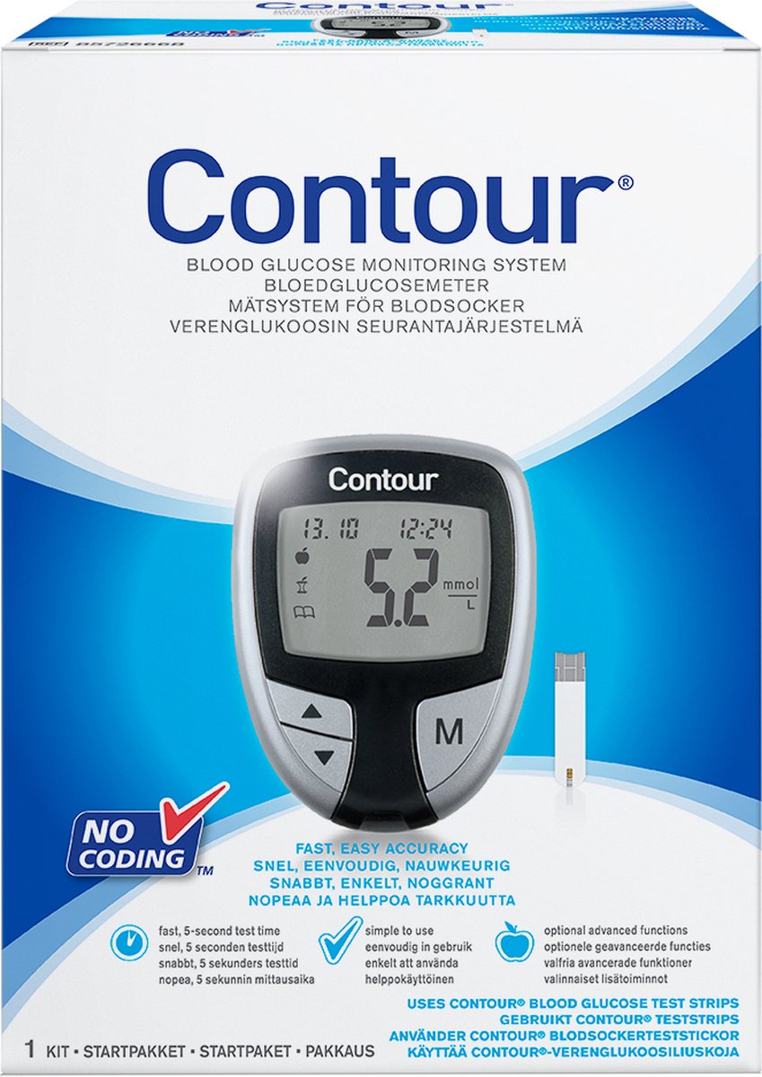 Contour glucosemeter startpakket - Ascensia