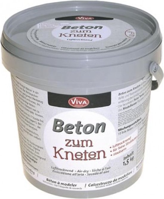 Viva Decor Kneedbeton 4.5 Kg Grijs