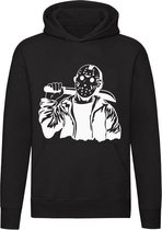 Jason Voorhees hoodie | Friday 13th | vrijdag de 13e | masker | horror | moordenaar | halloween | sweater | trui | unisex | capuchon