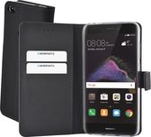 Mobiparts Premium Wallet TPU Case Huawei P8/P9 Lite (2017) Zwart hoesje