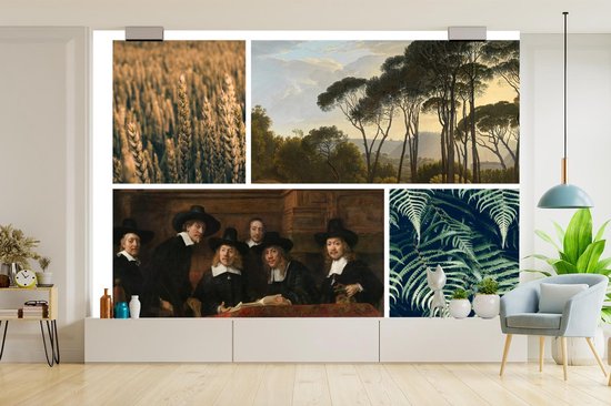 Papier Peint - Collage de Papier peint photo - Rembrandt - Plantes - Largeur 360 cm x Hauteur 240 cm