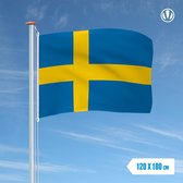 Vlag Zweden 120x180cm